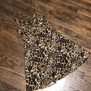 Guess Leopard Print Dress